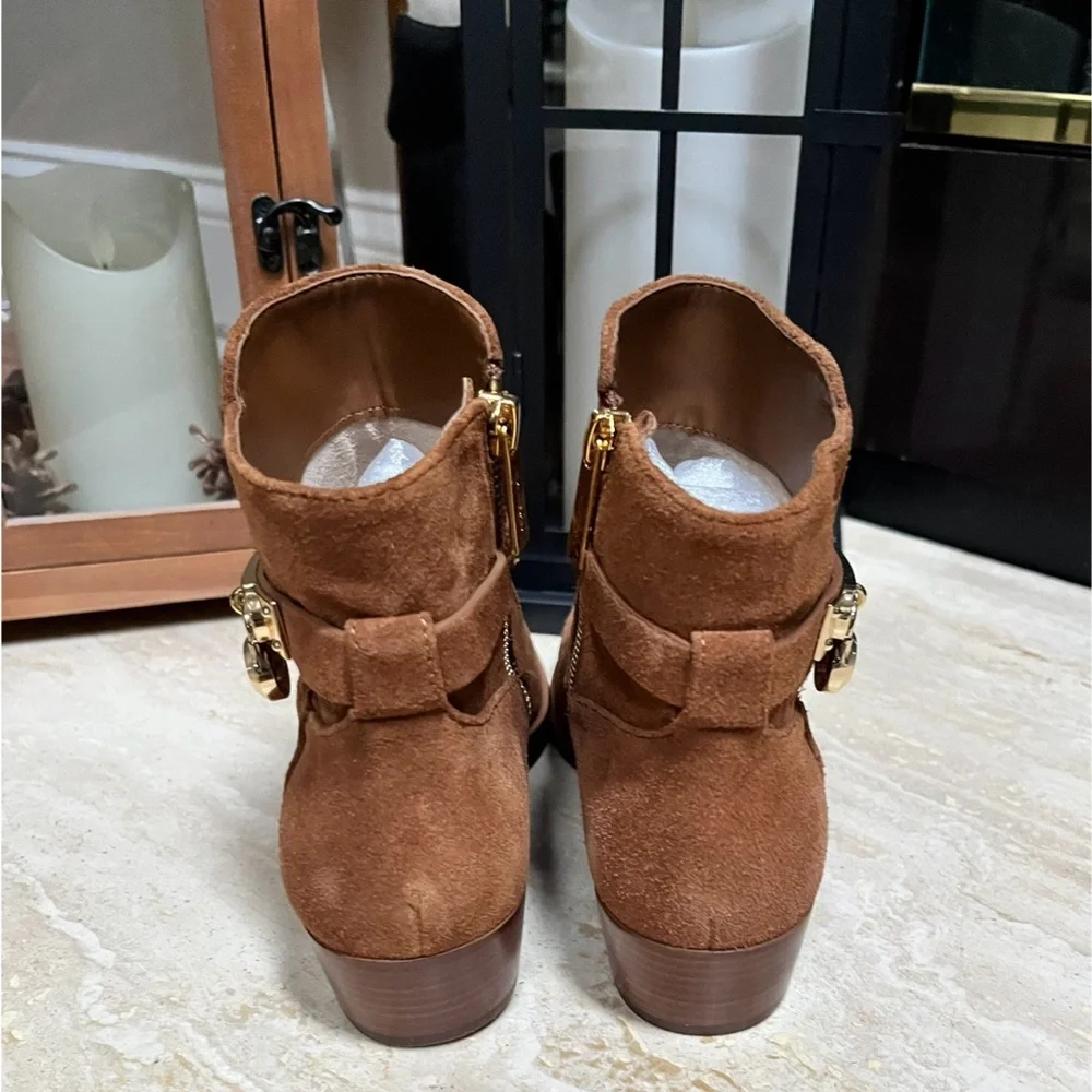 NWT Michael Kors Kieran Suede Bootie